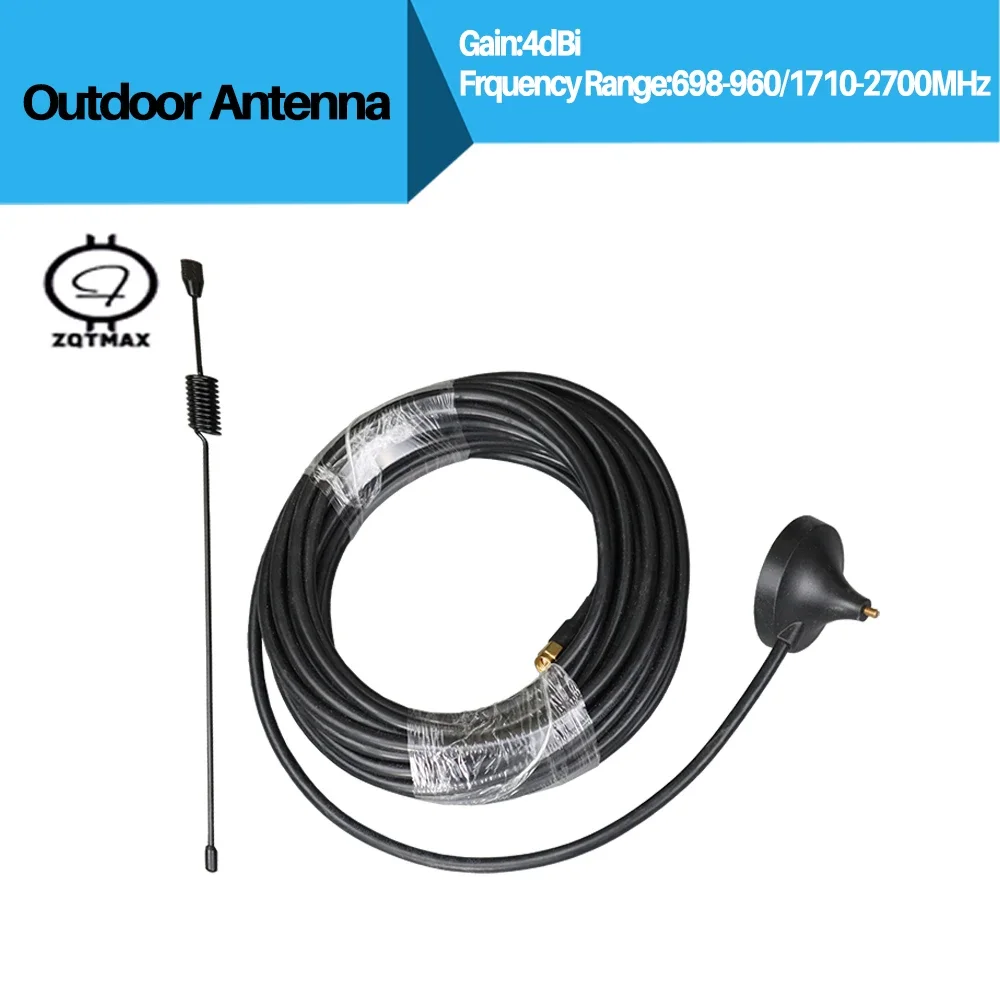 ZQTMAX Suction cup antenna for cell phone signal booster 2g 3g 4g repeater Walkie talkie car outdoor antenna