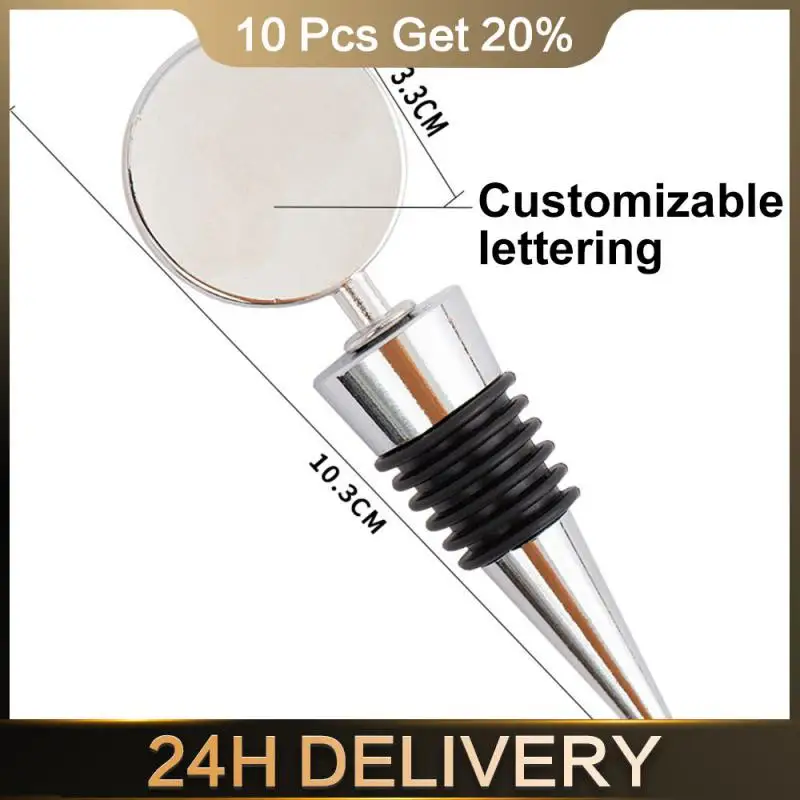 Pack of 24 Wine Bottle Stopper Favors perfect for your Wedding Anniversary Party Event Holiday or kitchen home Bar Tools