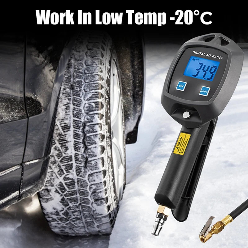 Tire Pressure Gauge Auto Accessories High-Precision Monitoring Inflation Universal Car Tire Manometro