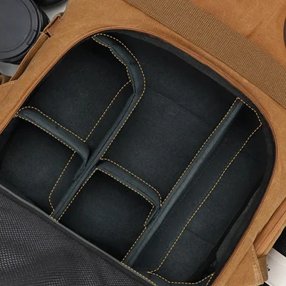 DIY Backpack Camera Divider Organizer Portable Camera Bag Replacement Compartment Folding Backpack Camera Lens Divider