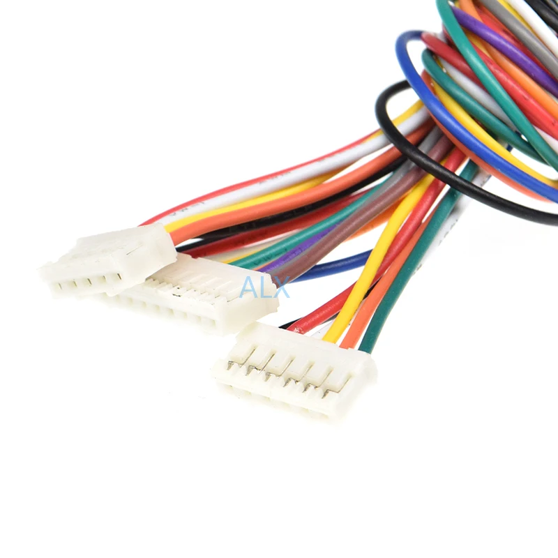 10pcs 20cm ph2.0 2/3/4/5/6/7/8/9/10 Pin Connector Plug With Cable Wire 2p/3p/4p/5p/6p/7p/8p/9p/10p 2.0mm Pitch