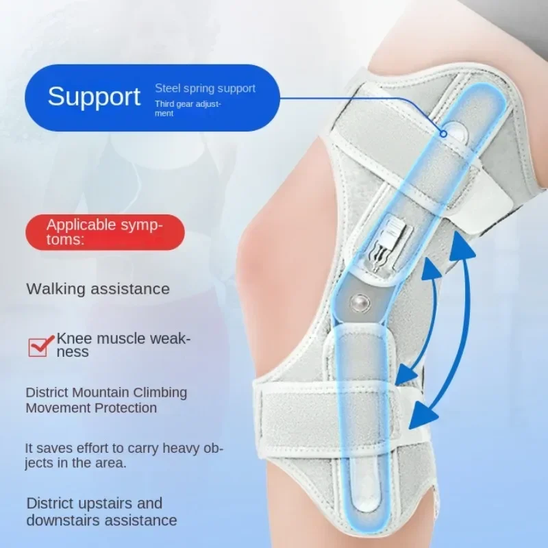 Hyperextension Brace Exoskeletons To Walk, Walking Assisted Porter God Knee Aid, Elderly Rehabilitation Leg Joint Knee Orthosis