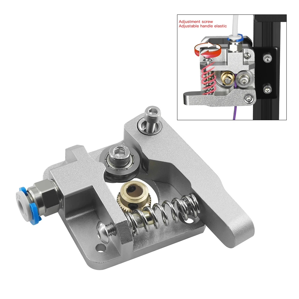3D Printer Upgraded Aluminum MK8 Extruder Drive Feed Kit for Ender 3/3 Pro/3 V2, Ender 5/5 Pro/5 Plus, CR-10/10S for 3 Parts