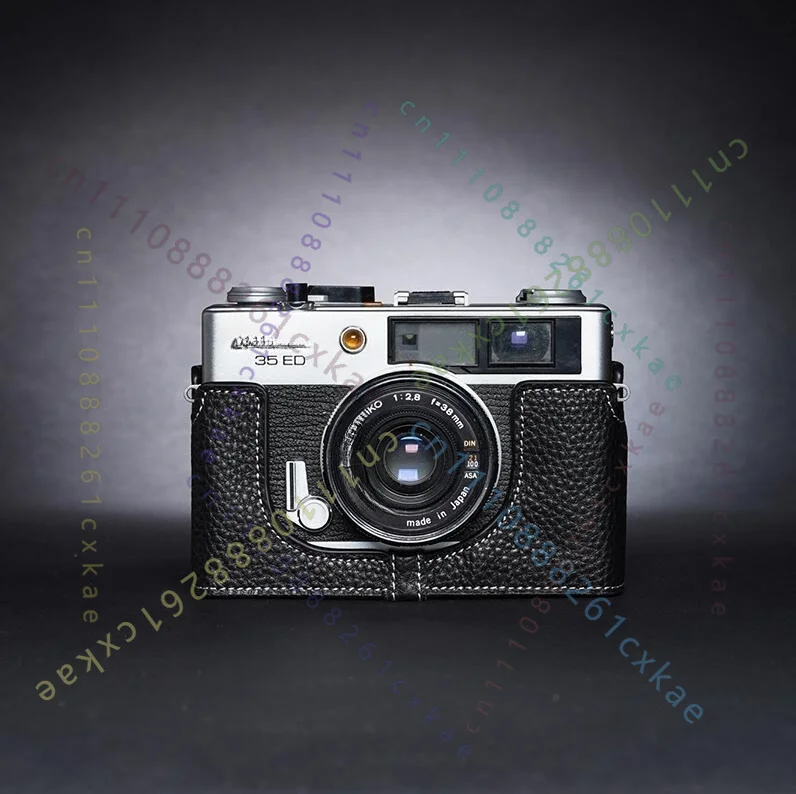 Handmade Leather Half Camera Case Cover For Olympus Trip35 35SP/DC/RD/ED