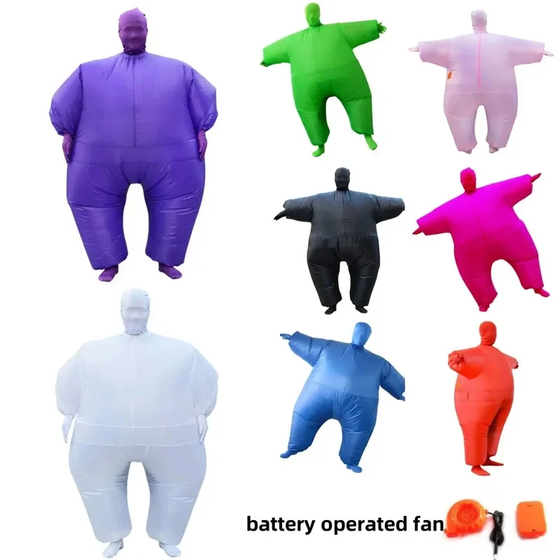 

ABC123Masked Funny Fat Man Xmas Halloween Performance Clothes Adult Chub Suit Inflatable Blow Up Cb;6'j,k.9;a