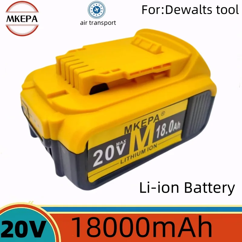 

New 100% Original 18000mAh 20V for Dewalt Power Tool Battery DCB206 20V 18.0Ah Battery DCB206 20V Battery DCB205 DCB204