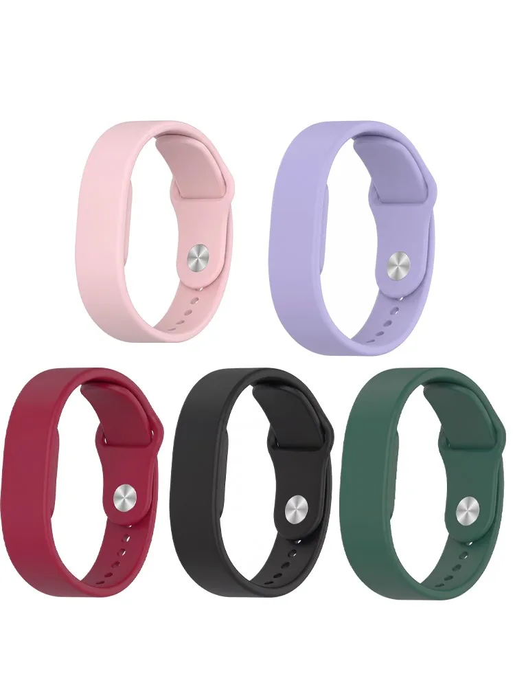 Silikon-Ersatzarmband mit Schlaufe, passend für Fitbit Air Smartwatch, Sportarmband, atmungsaktives Band für Google Fitbit Air.