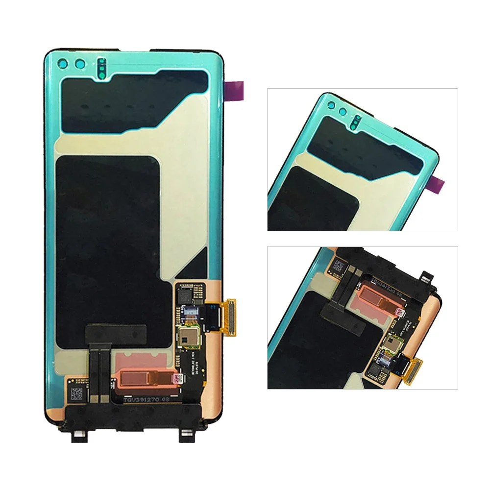 S10 Plus 6.4\'\'For Samsung For Ori S10+ G975F G975U G975W G975 LCD Display Touch Screen Digitizer Assembly Replacement