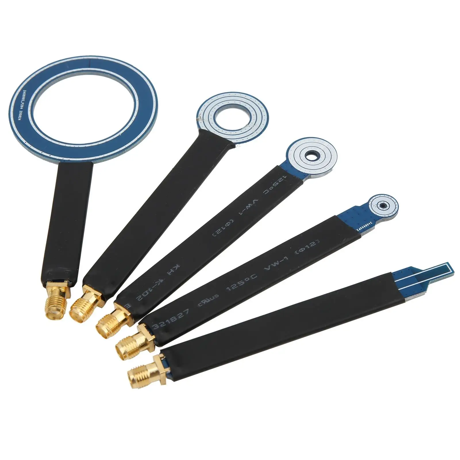 5Pcs SMA Near-Field Magnetic Probes Set for Radiation Testing - Antenna Conduction & Magnetic Field Measurement