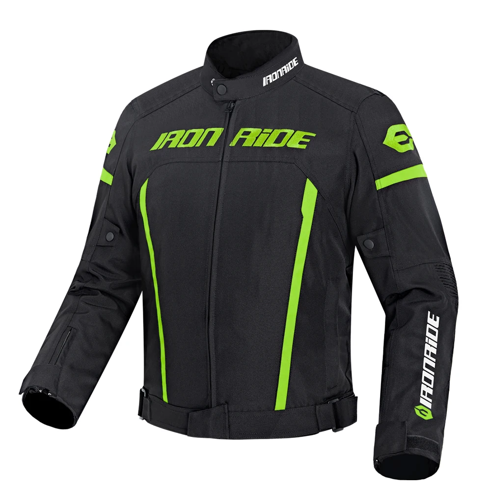HEROBIKER Motorradjacke, wasserdichter Motorradanzug, Rennjacke, Schutz, Motocross-Jacke mit abnehmbarer Bikerjacke