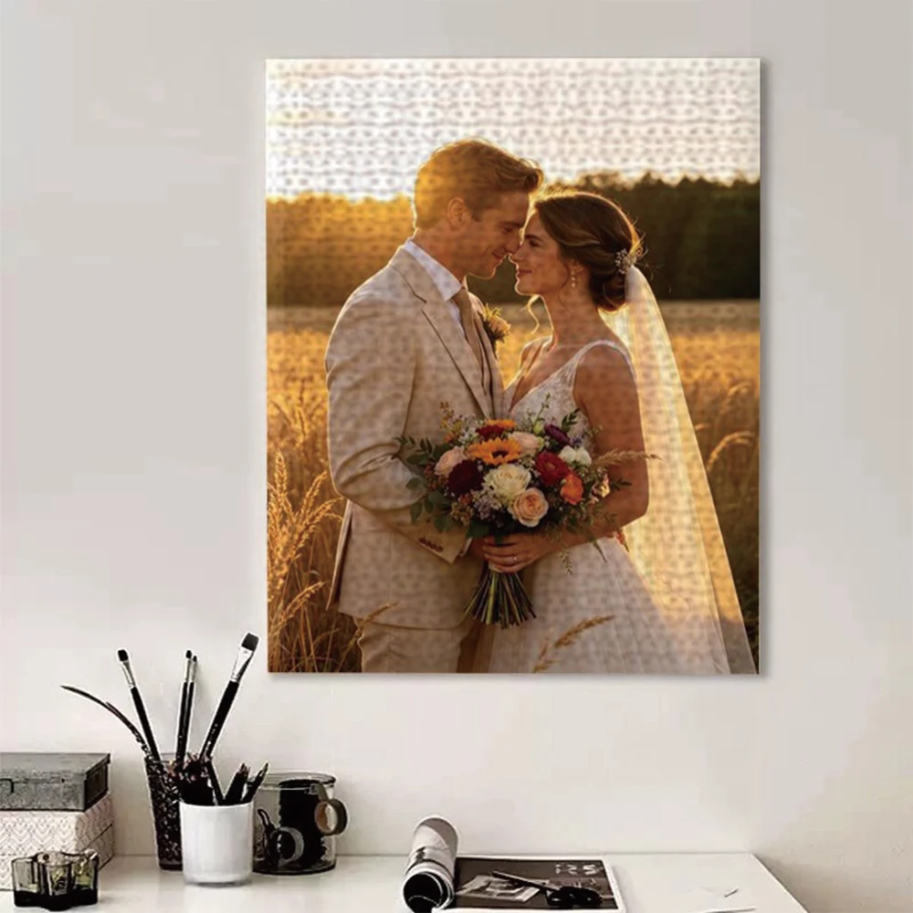 35/300/500/1000pcs Personalized Custom Photo Puzzle Selfie Photo Puzzle Custom Customized Puzzle Adult Personalised Toy Room