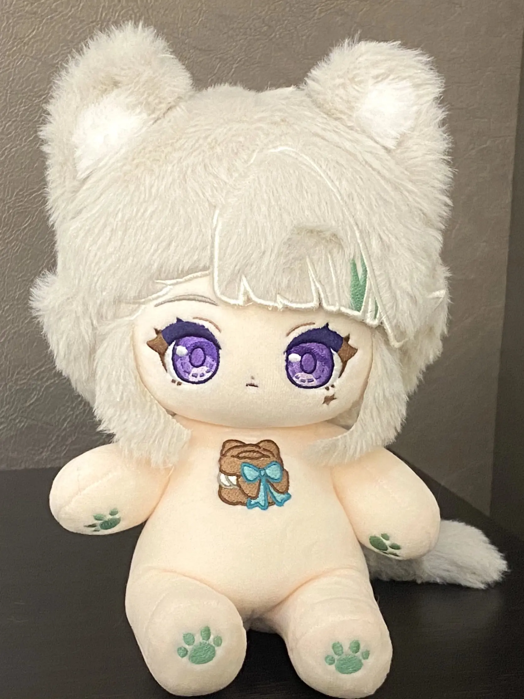 In Stock Genshin Impact 20cm Lyney Freminet Lynette Cotton Stuffed Naked Dolls Gifts Cosplay Doll Mascot Ornament