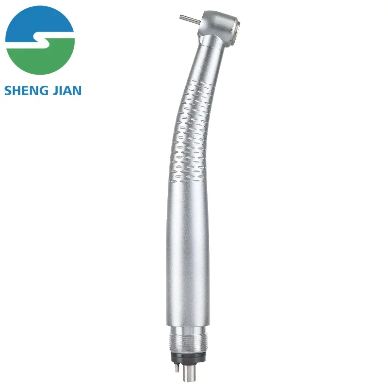 de ntal han dpieces พร้อมปุ่มกด Turbine 5 ไฟ LED ความเร็วสูง den tal Handpiece