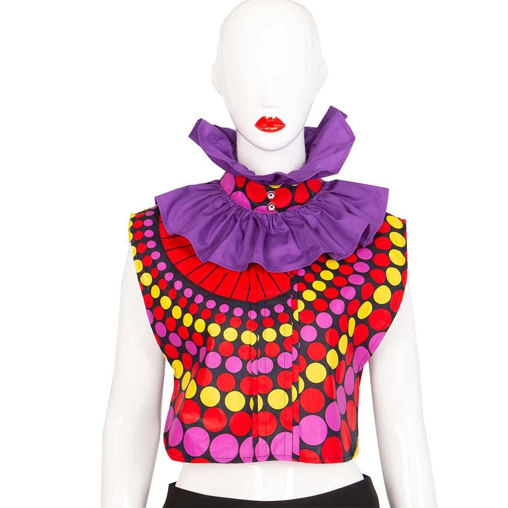 Bazin Riche africano nuevo Collar falso collares falsos para mujer accesorios de ropa clásica cuello falso de algodón para mujer SP038