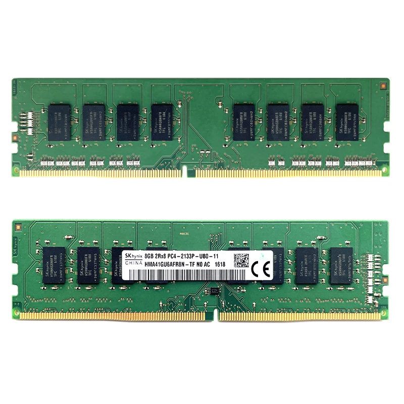 SK hynix 8GB x 2 16GB DDR4 2133MHz メモリ SK Hynix 16GB DDR4 2133MHz ECC UDIMM RAM 2Rx8 PC4-17000 for DELL