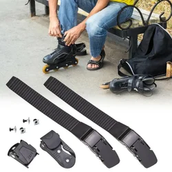 Skate Shoes Strap Universal Replacement Mend Inline Roller Skate Shoes Energy Strap With Buckle Scooter Parts & Accessories