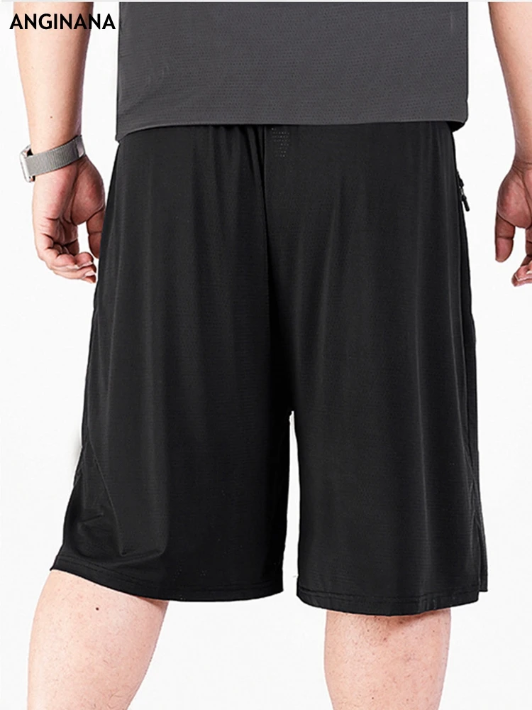 Summer Men's Ice shreds Shorts Plus size 15XL 210KG Large 8XL 9XL Casual Loose big Stretch Sports Black Blue Shorts 56 58 60