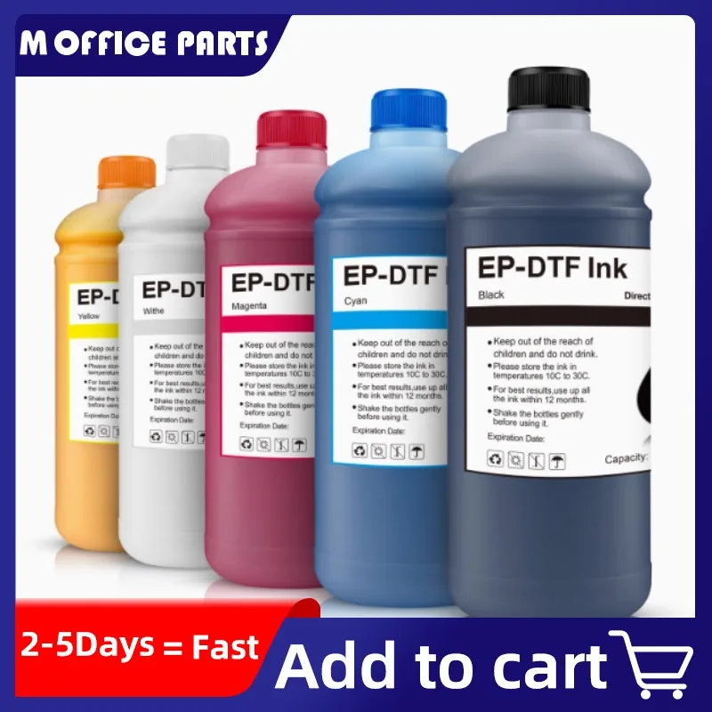 1000ML DTF ink for direct transfer film for PET film all desktop & large format DTF printer