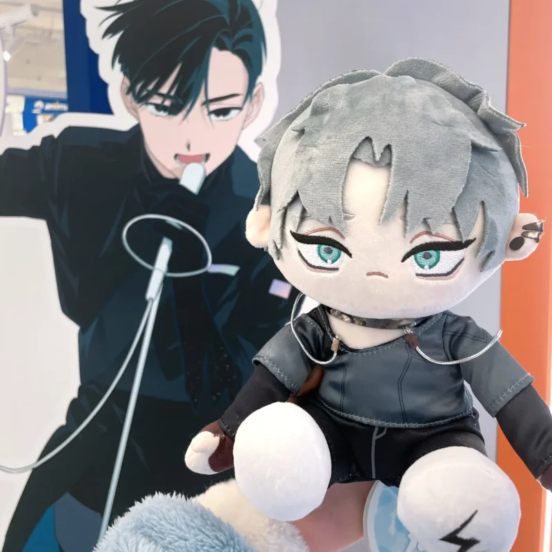 20cm 봉제 인형 공식 스타 아이돌 밴드 Alien Stage Ivan till Mizi Sua Luka Hyuna BB 바디 의상 수집가용