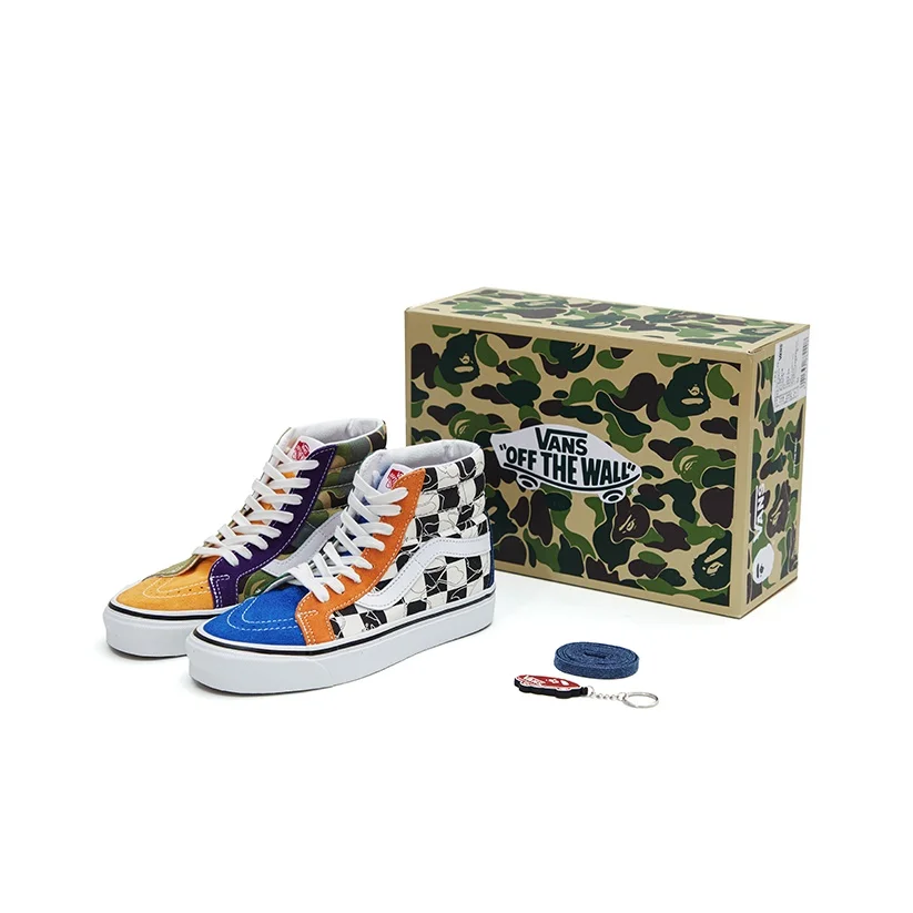 POIZON Vans Bape x Vans Sk8-Hi 36 Dx 'Multi Camo'