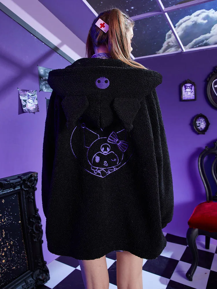 Autumn black goth Coat Zip Up Hooded woman Sweatshirts Streetwear Long Sleeve Loose Vintage Jackets Coats hoodies women kpop