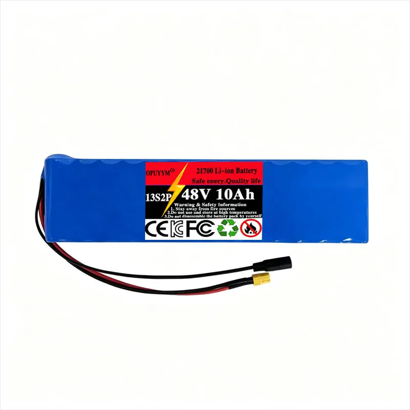 21700 High Power Battery 21700 13S2P 48V 10Ah  Electric Vehicle Lithium Battery Pack 1000W for Electric Scooter Electric Scooter