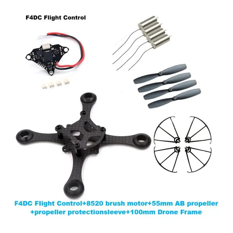 FBIL-F4DC F4 Flight Control Brushing Motor INAV Betaflight Board Barometer Quadcopter RC FPV Racing Drone Parts