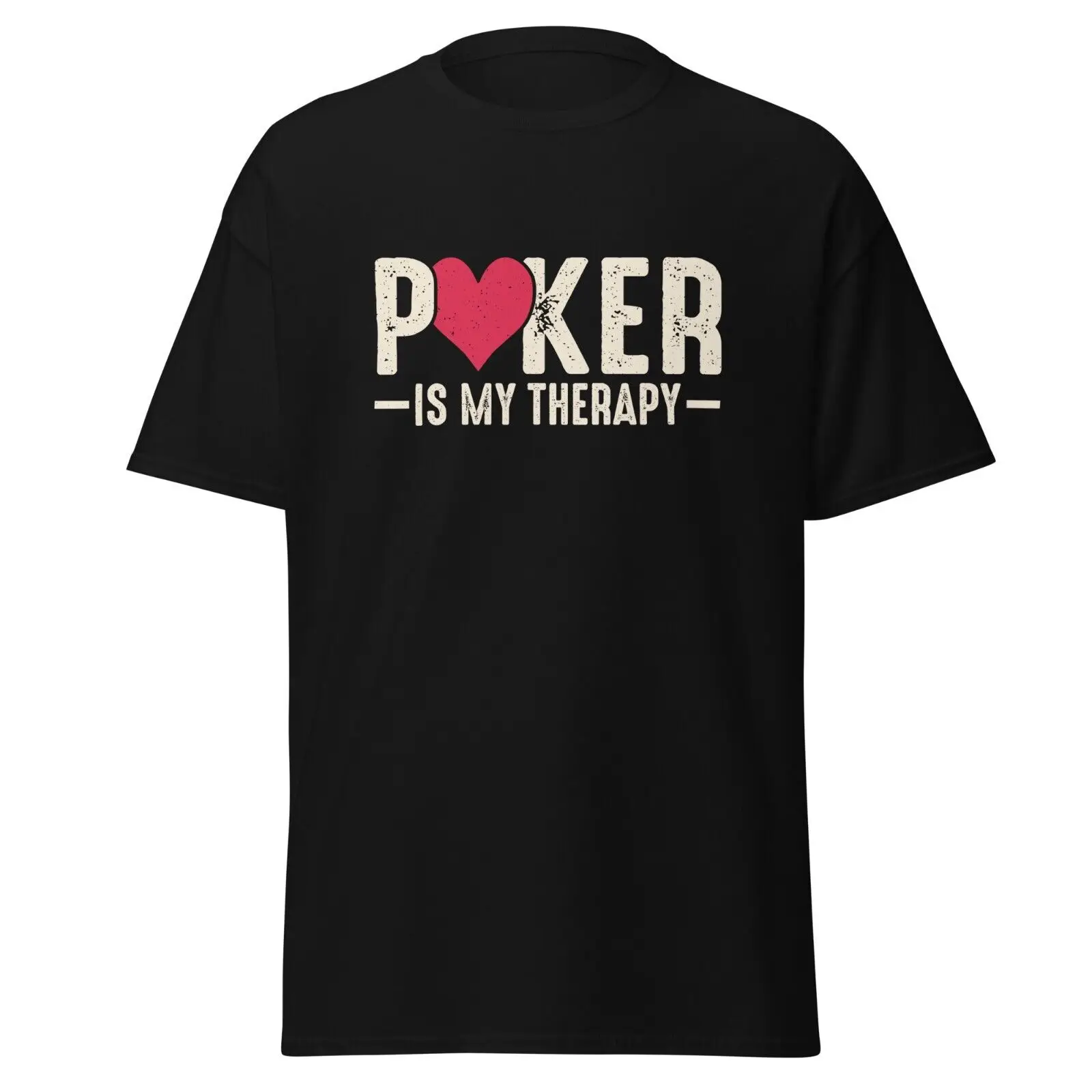 

Poker Player Men's T-Shirt Poker is my Therapy Gift Idea