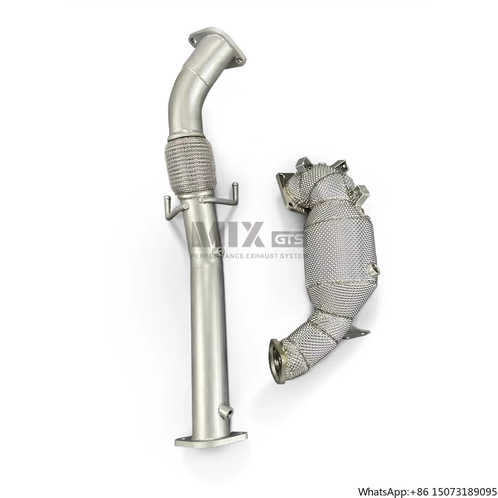 

Exhaust Downpipe for Modern Elantra N 2.0T Head Section High Quality Exhaust Pipe Exhaust Modification