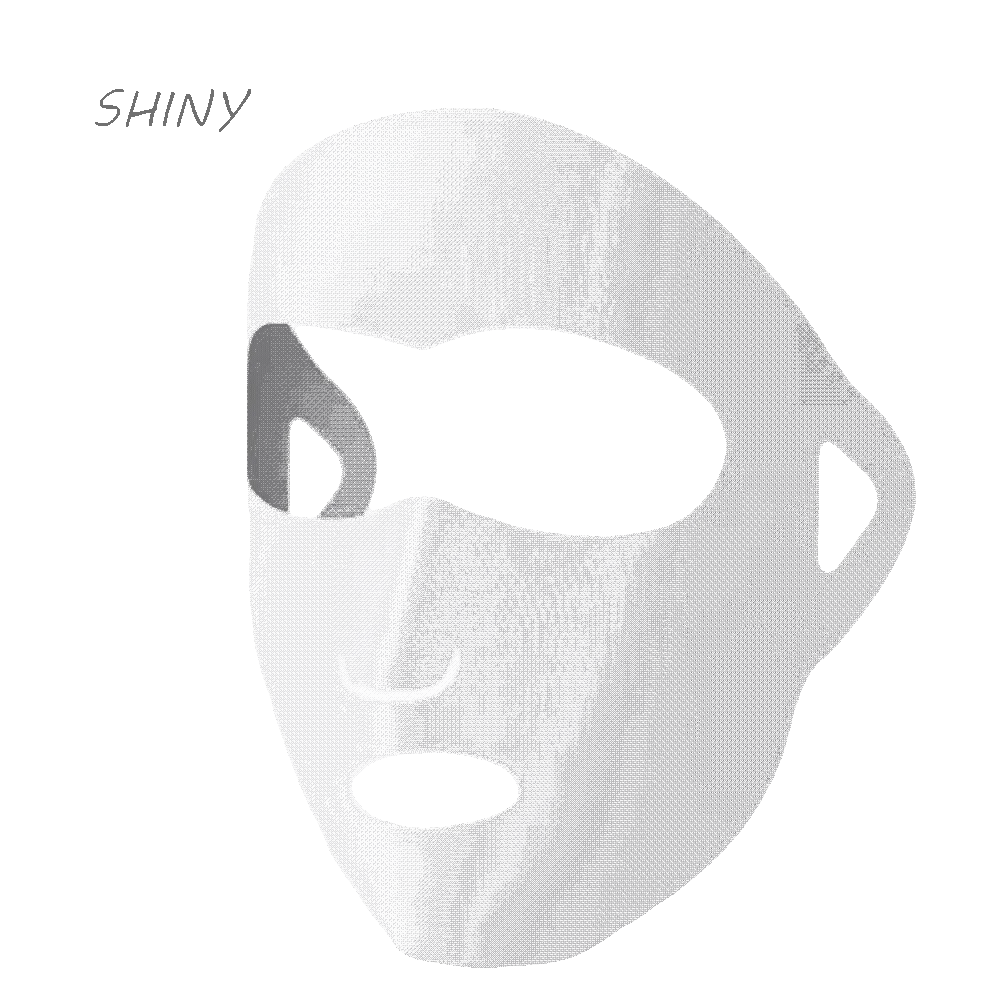 Lightweight Breathable Kids Full Face Mask Open Mouth Ear-mounted Sunscreen Mask Reusable Ice Silk Half Face Cover Golf