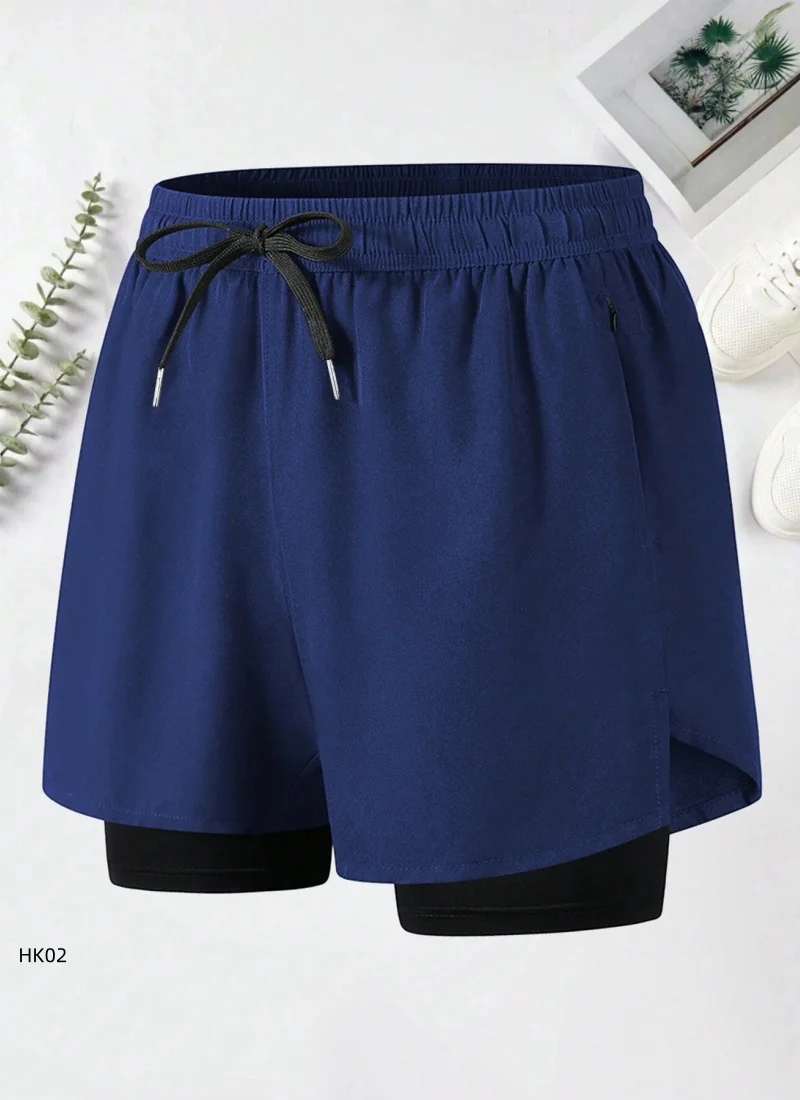 

Мужские двухслойные повседневные шорты, практичные и стильные, подходят для ежедневной носки, не скатываются.