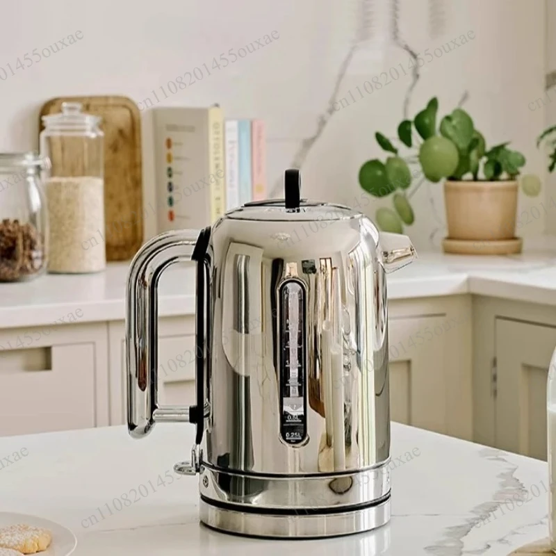 Dualit CVJK1 Electric Kettle Stainless Steel 1.7L Electrostatic Fast Boiling Household Retro High Aesthetic