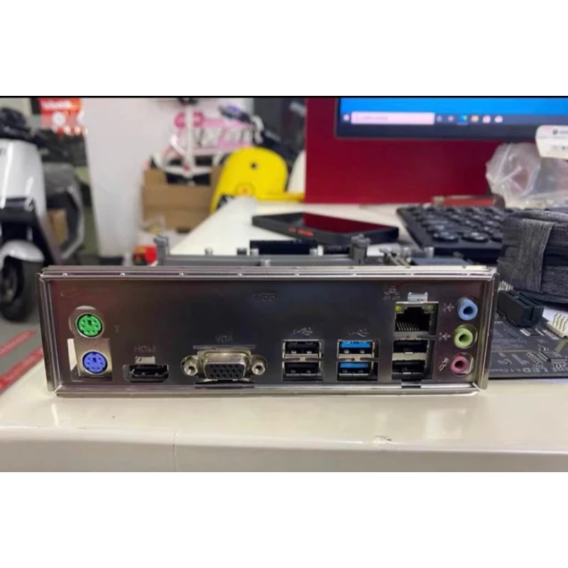 Used H410-VH Micro ATX Motherboard LGA 1200 Support 10th Gen Core CPU DDR4 RAM M.2 NVMe Mainboard for ONDA