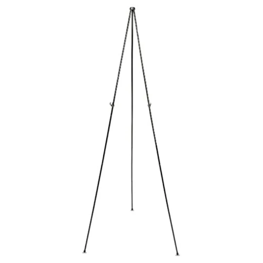 

Easel Stand 63" High Adjustable Telescoping Tripod Display for Office School and Home, Lightweight, Black 29E
