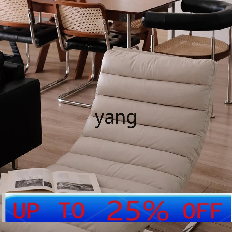 

LH Senior lunch break Sleeping and sitting home balcony Leisure oil wax leather lazy sofa