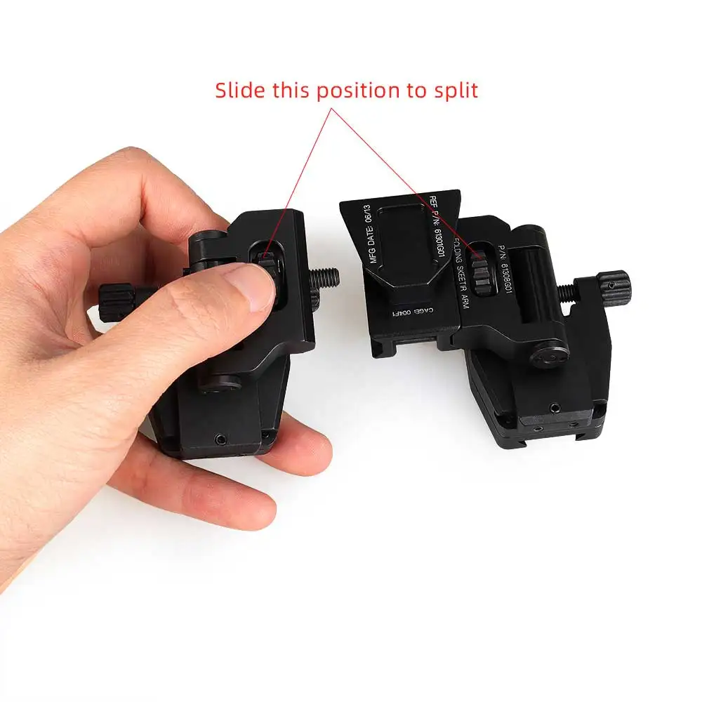 Professional Hunting NVG Goggles Mount PVS-14 Binocular Bridge Dovetail Adapter for Hunting