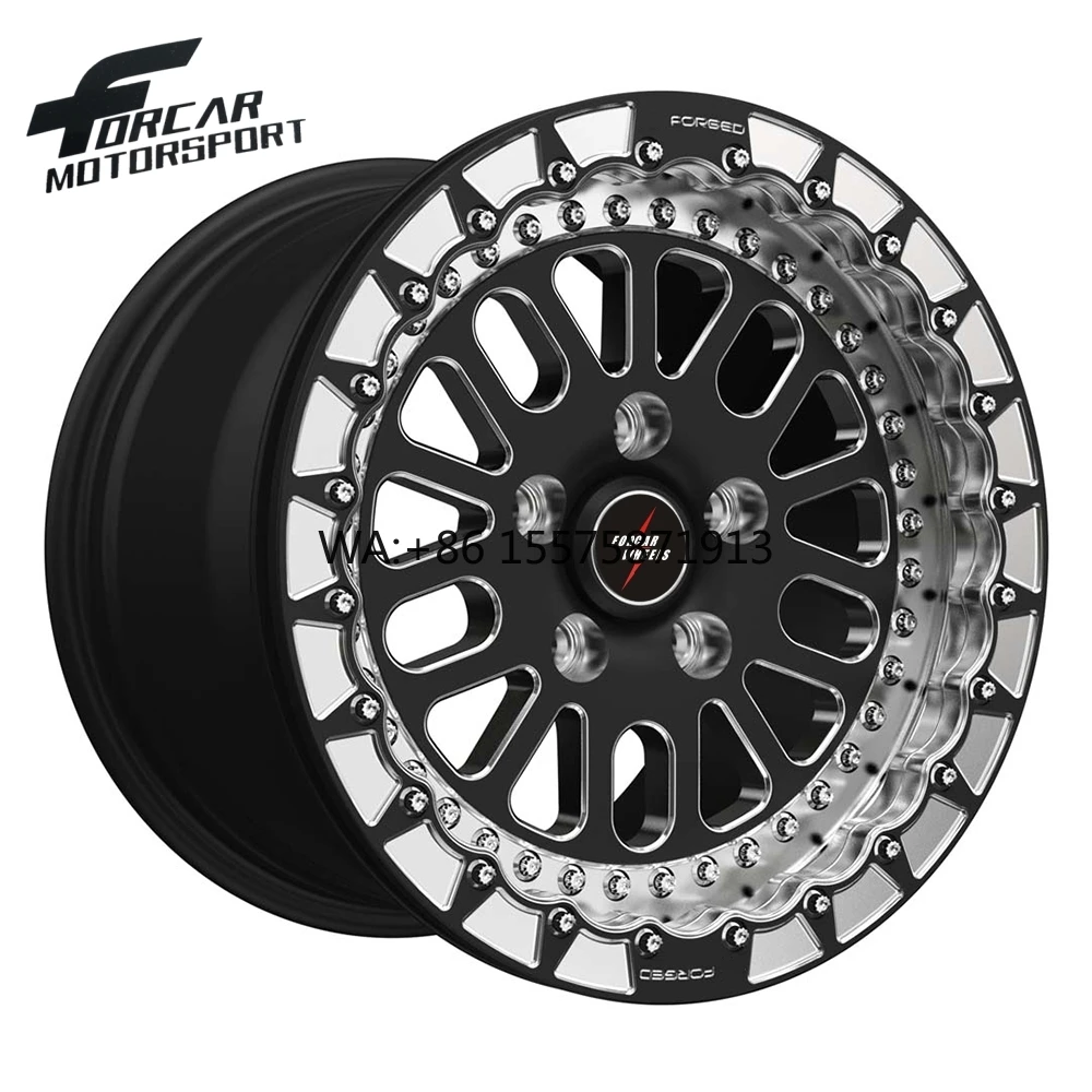 

Кованые диски Forcar 4x4 для бездорожья, глубокий профиль, моноблочная конструкция, на заказ, из сплава T6061, заводская цена, 5x112, 5x114.3, новые
