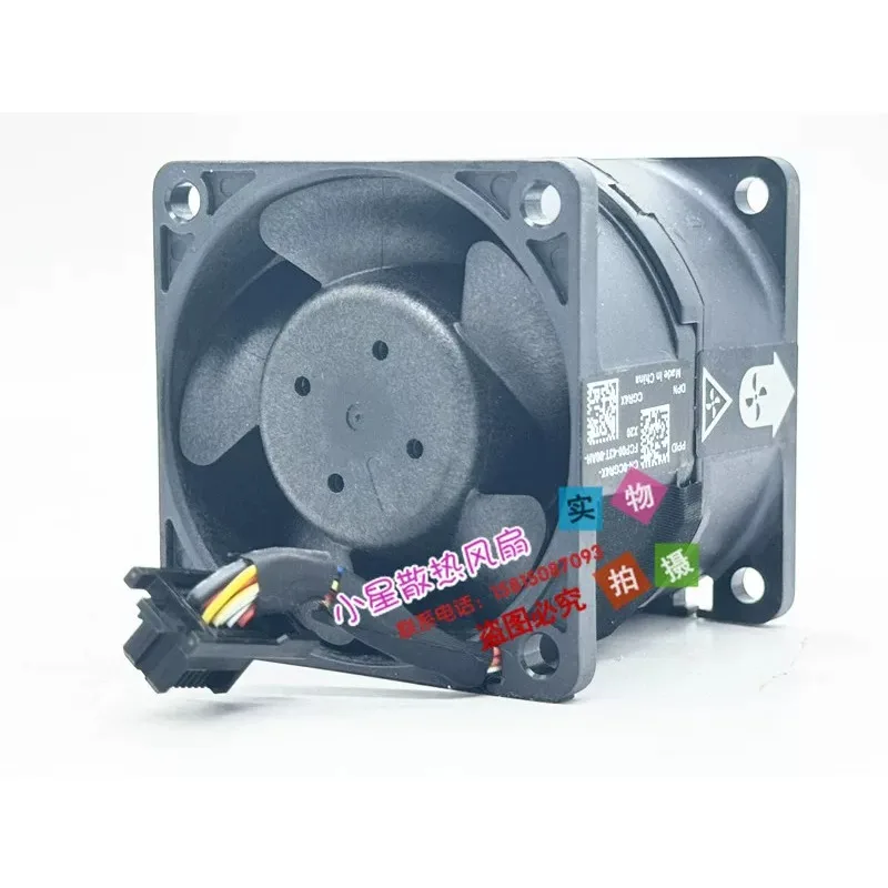 Fan for Foxconn PIE060M12M 12V 6.50A server chassis pressurized violent cooling fan 6cm