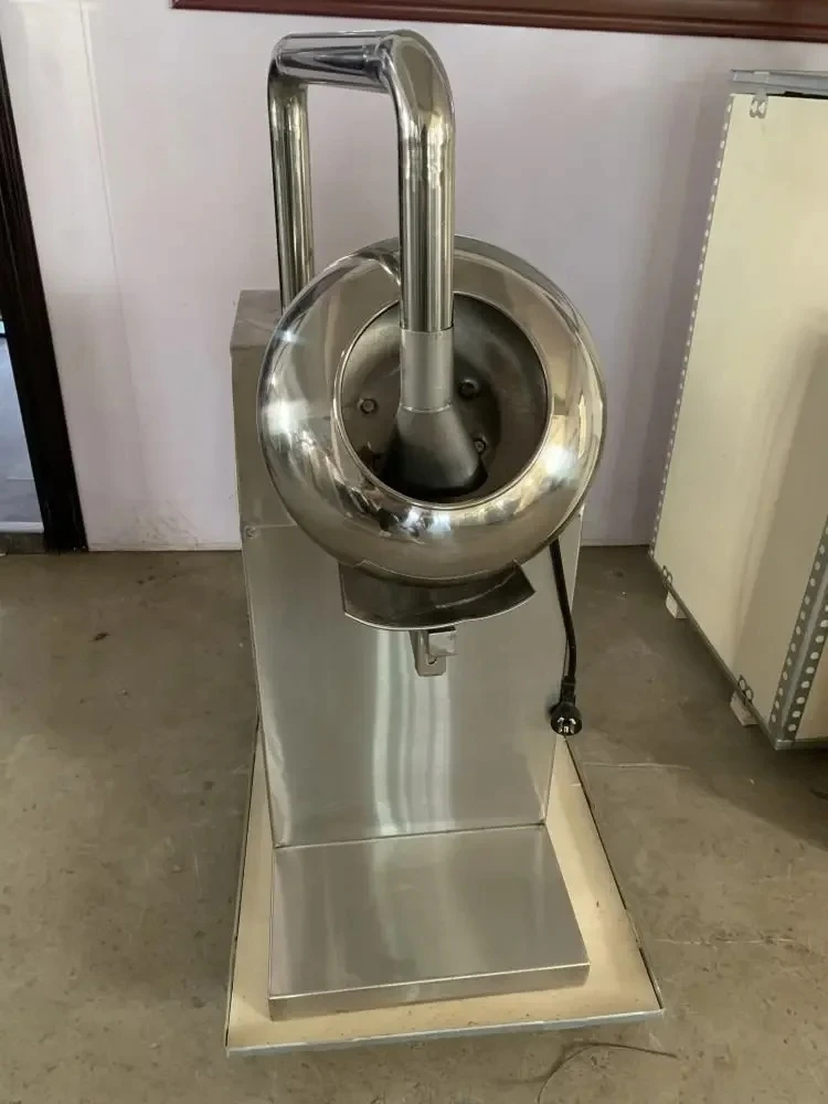 Mini Chocolate Panning Machine Coating Pan Sugar Polishing Candy Making Machine