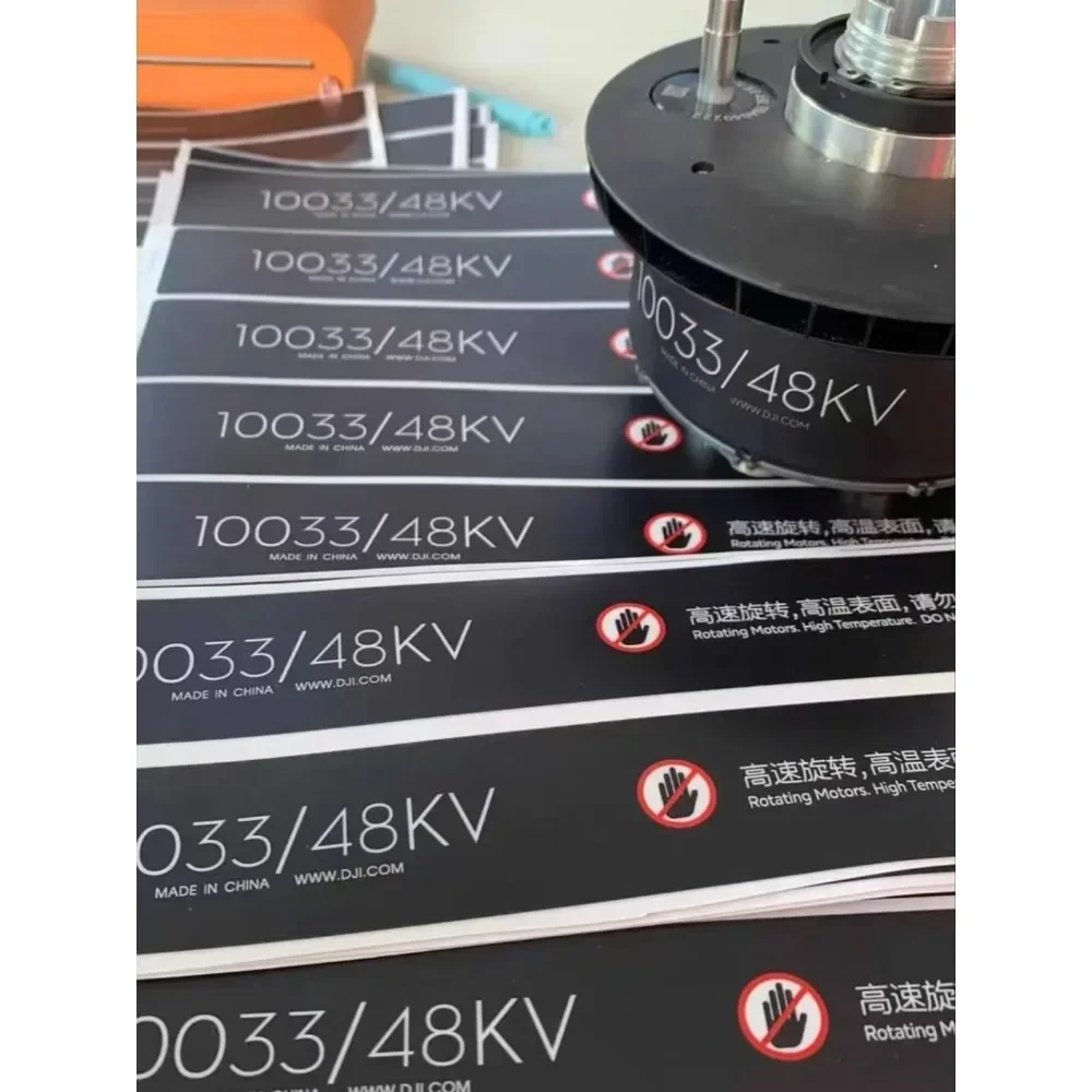 أجزاء إصلاح الطائرات بدون طيار 10033/48KV ملصق محرك طاقة الدفع لملحقات الطائرات بدون طيار الزراعية Dji T40/T50/T20P
