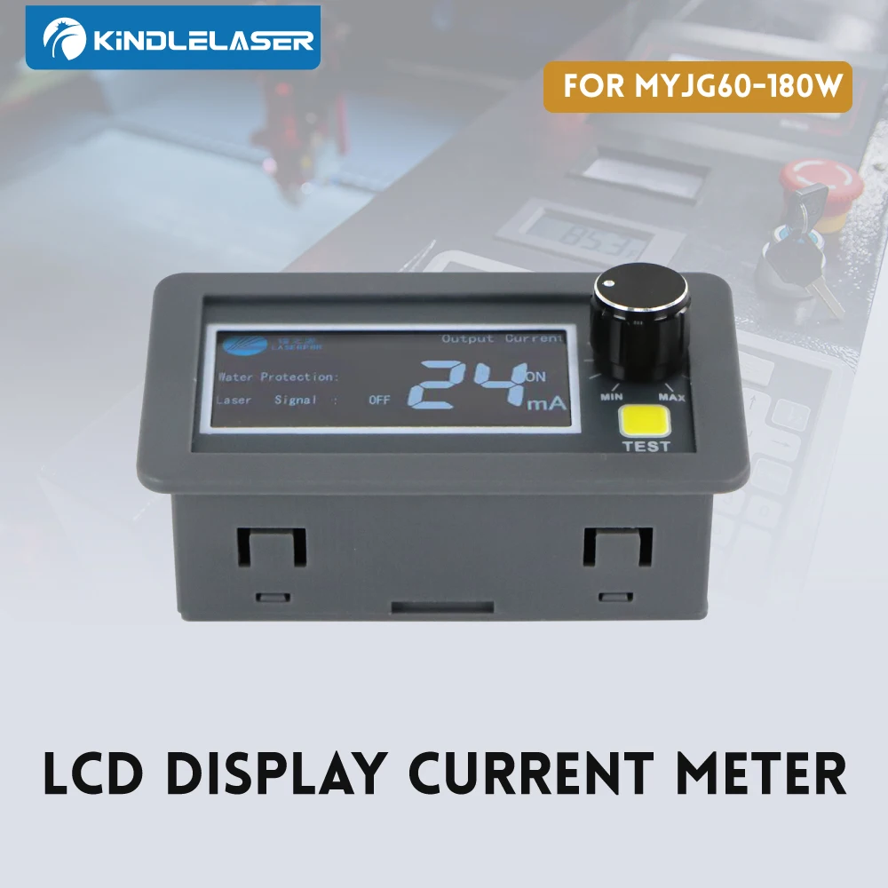 Kindlelaser LCD Display CO2 Current Meter External Screen for MYJG HY Series 100W &150W CO2 Laser Power Supply