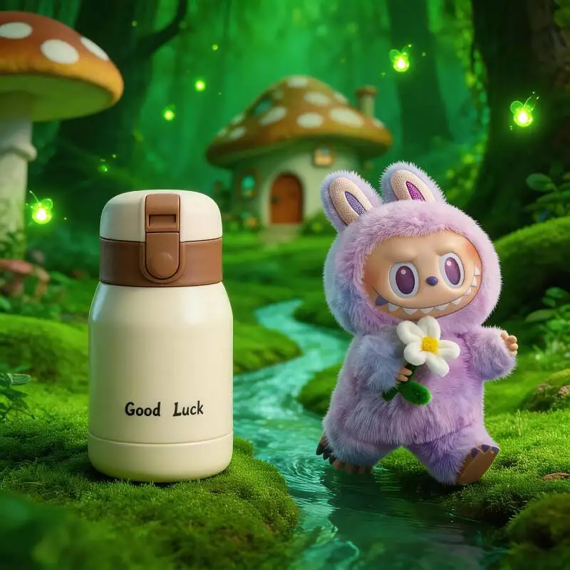 

POP MART THE MONSTERS Forward High Energy Series LABUBU Doll Strong Vacuum Flask Sturdy Thermos Cup Not Easy Break