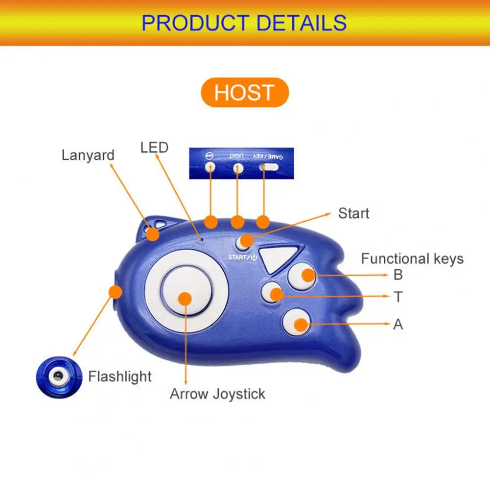 

Game Joystick 1 Set Portable Mouse Wireless 3.0 Compliant Music Remote Control Game Joystick for Home