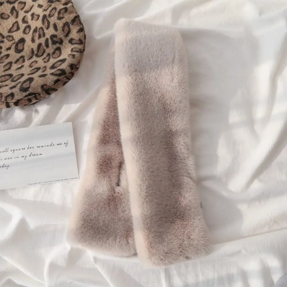 الشتاء الدافئة الصليب وشاح بلون لينة منديل التفاف سميكة الرقبة أدفأ طوق وشاح الخريف الشتاء