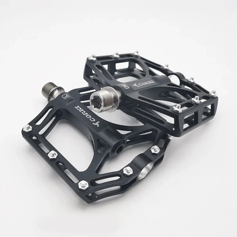 

Durable High Quality Bike Pedal 212g 9/16inch Strong Crawling 1 Pair Titanium Alloy+Aluminum Alloy Titanium Axis