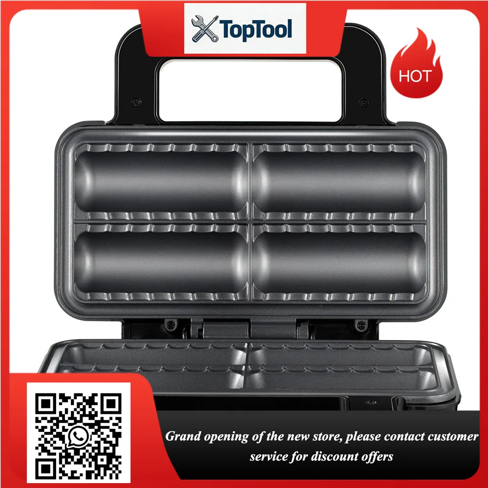 Household Sausage Roller Grill Hot Dog Maker Multifunctional Breakfast Machine Sandwich Waffle Maker for Family Kitchen
