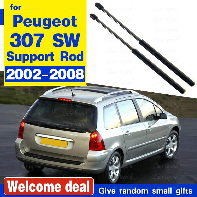 Trunk Struts for Peugeot 307 SW Estate 2002-2008 500MM 8731F8 Rear Tailgate Springs Dampers Shock Absorbers Lift Supports Rod