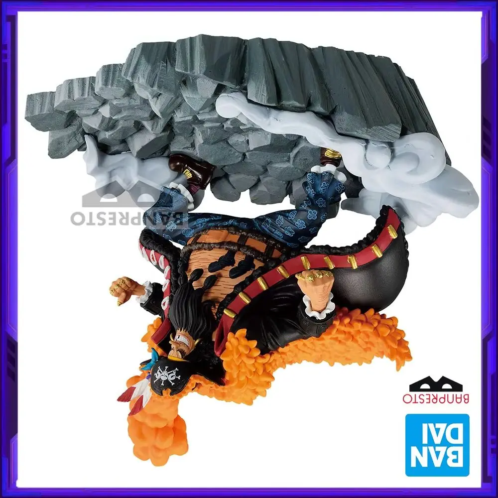 

In Stock Bandai Original Banpresto ONE PIECE Marshall·D·Teach Model Anime Toy Figures