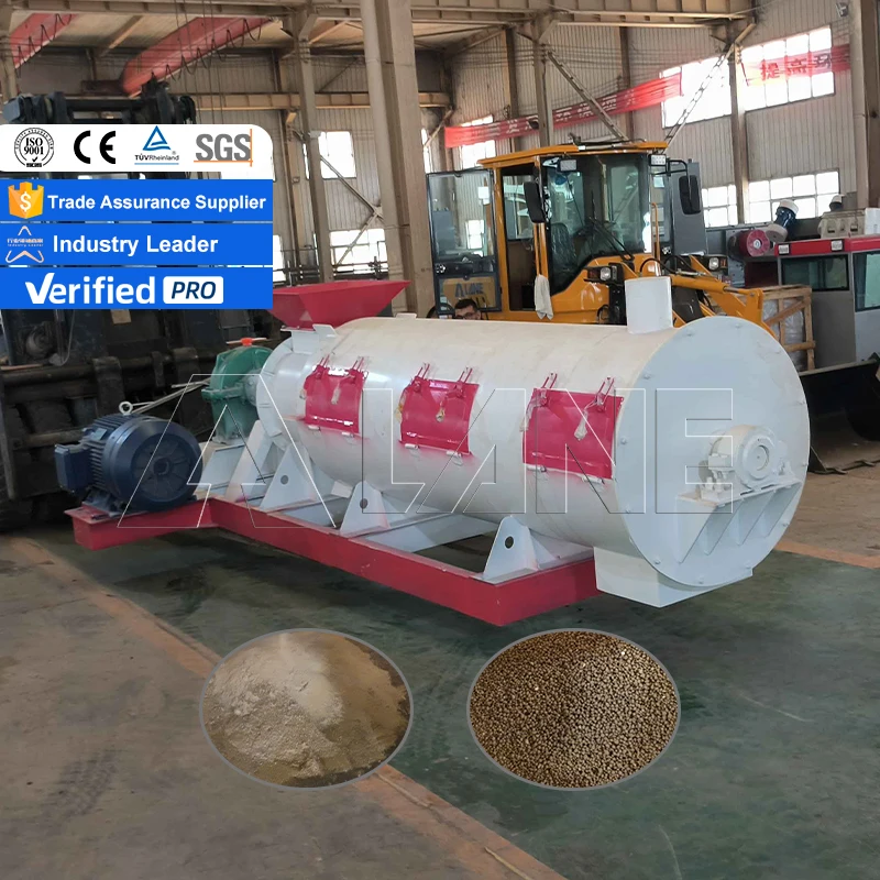 Biohumus Fertilizer Granulator Vermicompost  Organic Guano Fertilizer Granulator  Npk And Organic Fertilizer Granulator