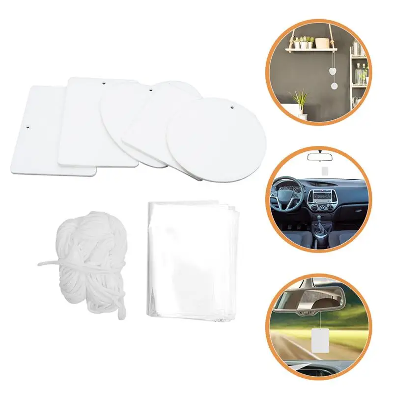 

Aromatherapy Air Freshener Freshners Blank Car Felt Sublimation Blanks Products